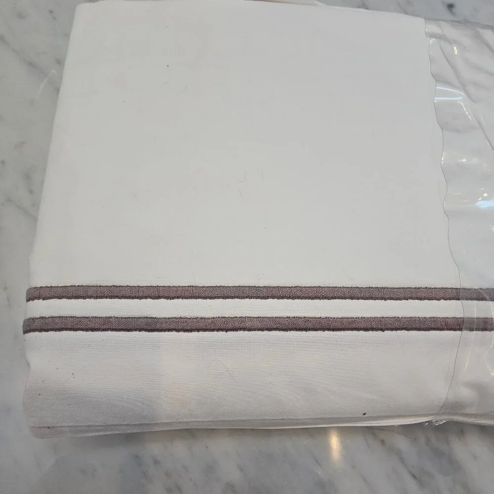 Restoration Hardware NWT Italian Satin Full Bedskirt